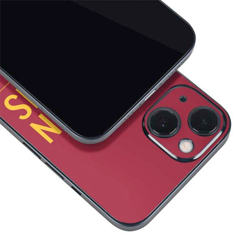 University of Southern California Fight On Trojans Red iPhone 13 Skin